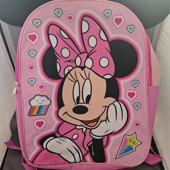 Minnie Mouse Pink Backpack for Kids -NEW - - Picture 1 of 4